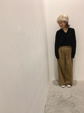 もえさん（レディース・158cm）の秋コーディネート