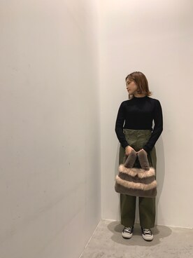 もえさん（レディース・158cm）の秋コーディネート