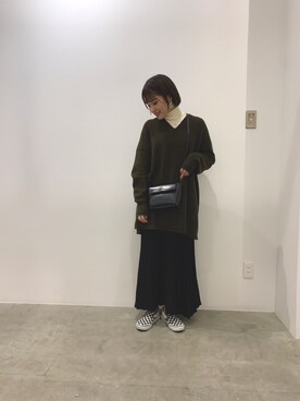 もえさん（レディース・158cm）の冬コーディネート