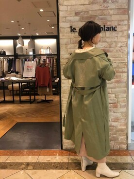 「お呼ばれ」｜「アイテム（その他アウター）」を使った、ルクールブラン岡山一番街店さん（レディース・160cm）の冬コーディネート