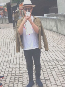 遠藤頌大さん（メンズ・165cm）の夏コーディネート