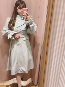 「TITTY&CO.（ティティーアンドコー）のアイテム（ジャケット/アウター）」を使った、🎀 𝐄𝐦𝐢𝐫𝐢 🎀さん（レディース・153cm）の冬コーディネート