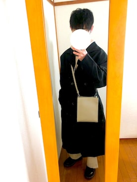 「kutir（クティール）のアイテム（トレンチコート）」を使った、Hikaruさん（メンズ・165cm）の春コーディネート