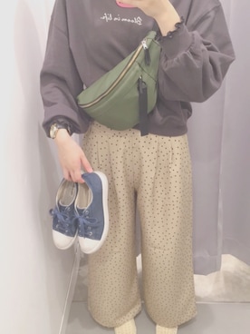 「のんびり」｜めいさん（レディース・163cm）の秋コーディネート