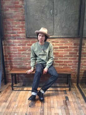 kさん（メンズ・180cm）の冬コーディネート