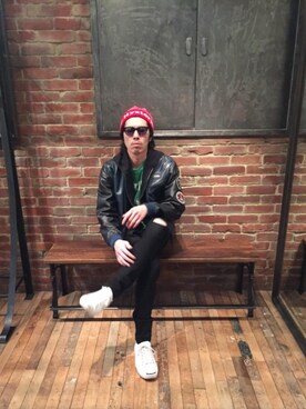 kさん（メンズ・180cm）の冬コーディネート