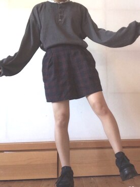 「earth（アース）のアイテム（パンツ）」を使った、うさみさん（レディース・155cm）の夏コーディネート