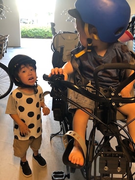 konaさん（キッズ・100cm）の夏コーディネート