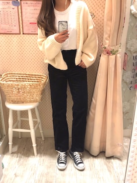 「GOGOSING（ゴゴシング）のアイテム（その他アウター）」を使った、Megu☺︎さん（レディース・168cm）の冬コーディネート