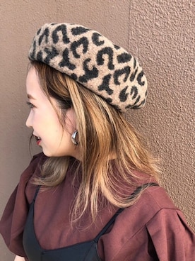 「MOUSSY（マウジー）のアイテム（キャップ）」を使った、アンダープラウ AEON釧路店さん（レディース・153cm）の秋コーディネート