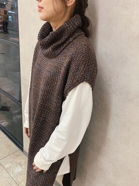 アンダープラウ AEON釧路店さん（レディース・158cm）の秋コーディネート