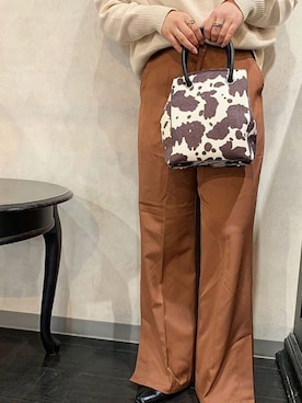 「SMIR NASLI（サミールナスリ）のアイテム」を使った、アンダープラウ AEON釧路店さん（レディース・150cm）の秋コーディネート