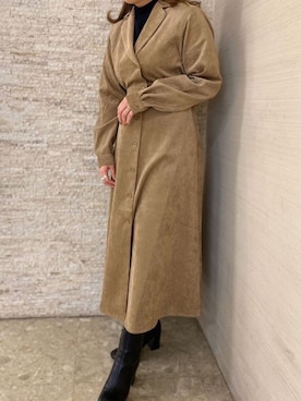 「MOUSSY（マウジー）のアイテム（ブーツ）」を使った、アンダープラウ AEON釧路店さん（レディース・151cm）の秋コーディネート