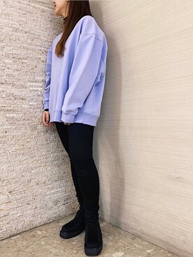 アンダープラウ AEON釧路店さん（レディース・158cm）の冬コーディネート