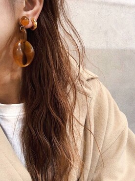 「MOUSSY（マウジー）のアイテム（アクセサリー）」を使った、アンダープラウ AEON釧路店さん（レディース・158cm）の冬コーディネート