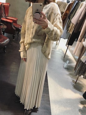 「CLOCHE（クロシェ）のアイテム」を使った、アンダープラウ AEON釧路店さん（レディース・150cm）の春コーディネート