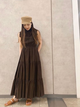 「LAYMEE（レイミー）のアイテム」を使った、アンダープラウ AEON釧路店さん（レディース・158cm）の春コーディネート