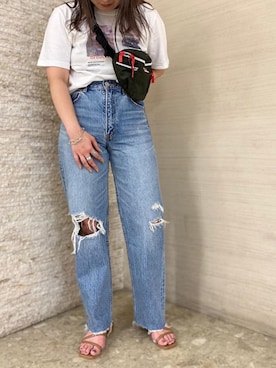 「HUNTER（ハンター）のアイテム」を使った、アンダープラウ AEON釧路店さん（レディース・151cm）の夏コーディネート