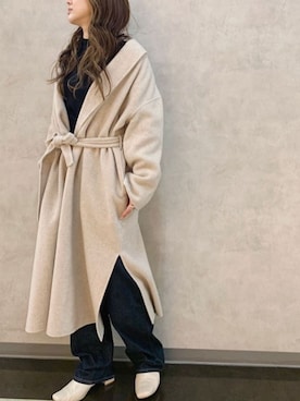 「くすみカラー」｜アンダープラウ AEON釧路店さん（レディース・158cm）の秋コーディネート