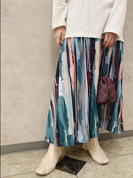 アンダープラウ AEON釧路店さん(レディース・158cm)の秋コーディネート