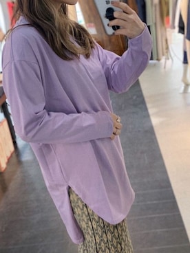 「CLOCHE（クロシェ）のアイテム」を使った、アンダープラウ AEON釧路店さん（レディース・158cm）の冬コーディネート