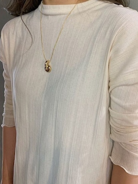 「MOUSSY（マウジー）のアイテム（アクセサリー）」を使った、アンダープラウ AEON釧路店さん（レディース・158cm）の春コーディネート