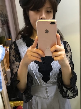 「F i.n.t（フィント）のアイテム（オールインワン・サロペット）」を使った、Connie Tseさん（レディース・168cm）の冬コーディネート