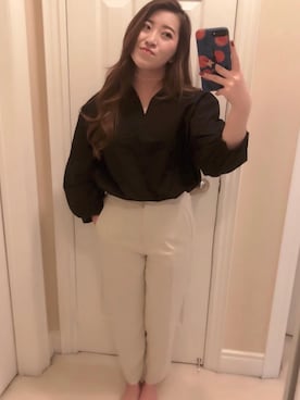 「A land（エーランド）のアイテム」を使った、ViviaN😊さん（レディース・163cm）の春コーディネート