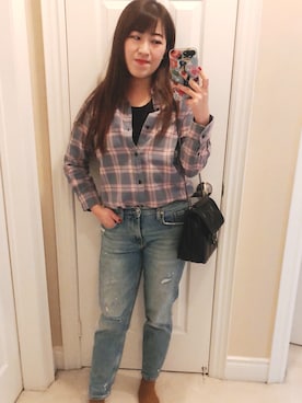 「joe's （ジョーズ）のアイテム」を使った、ViviaN😊さん（レディース・163cm）の春コーディネート