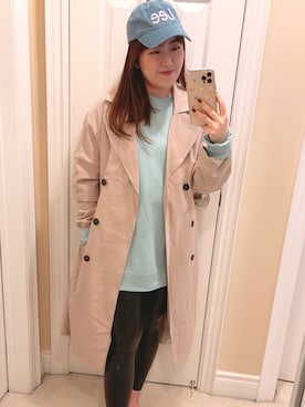「leatherpants」｜ViviaN😊さん（レディース・163cm）の春コーディネート