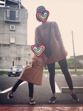 「コーディネート」｜「アイテム（スリッポン）」を使った、miiさん（レディース・171cm）の秋コーディネート