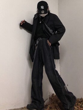 「アイテム（テーラードジャケット）」を使った、ㅇㅈㅇさん（メンズ・167cm・20代）の秋コーディネート