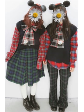 スカートを使った チェッカーズ の人気ファッションコーディネート Wear