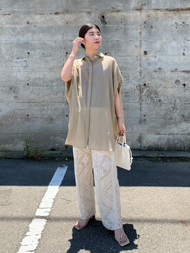 gussan_lemageさん（レディース・168cm）の夏コーディネート