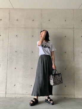 gussan_lemageさん（レディース・168cm）の夏コーディネート