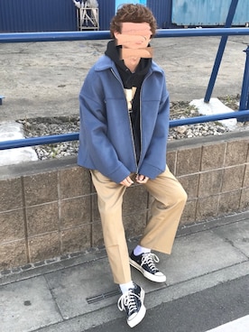 sawaさん（メンズ・173cm）の冬コーディネート