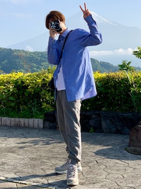 sawaさん（メンズ・173cm）の春コーディネート