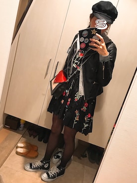 「MOUSSY（マウジー）のアイテム（PC・スマホグッズ/家電）」を使った、Ｓｈａｋｉｎ.さん（レディース・168cm）の秋コーディネート
