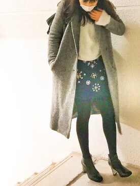 「THE NORTH FACE（ザノースフェイス）のザ・ノース・フェイス デイパック / BCフューズボックス（バックパック/リュック）」を使った、Ｓｈａｋｉｎ.さん（レディース・168cm）の冬コーディネート