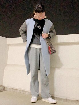 「LAGUNAMOON（ラグナムーン）のアイテム（その他アウター）」を使った、Ｓｈａｋｉｎ.さん（レディース・168cm）の冬コーディネート