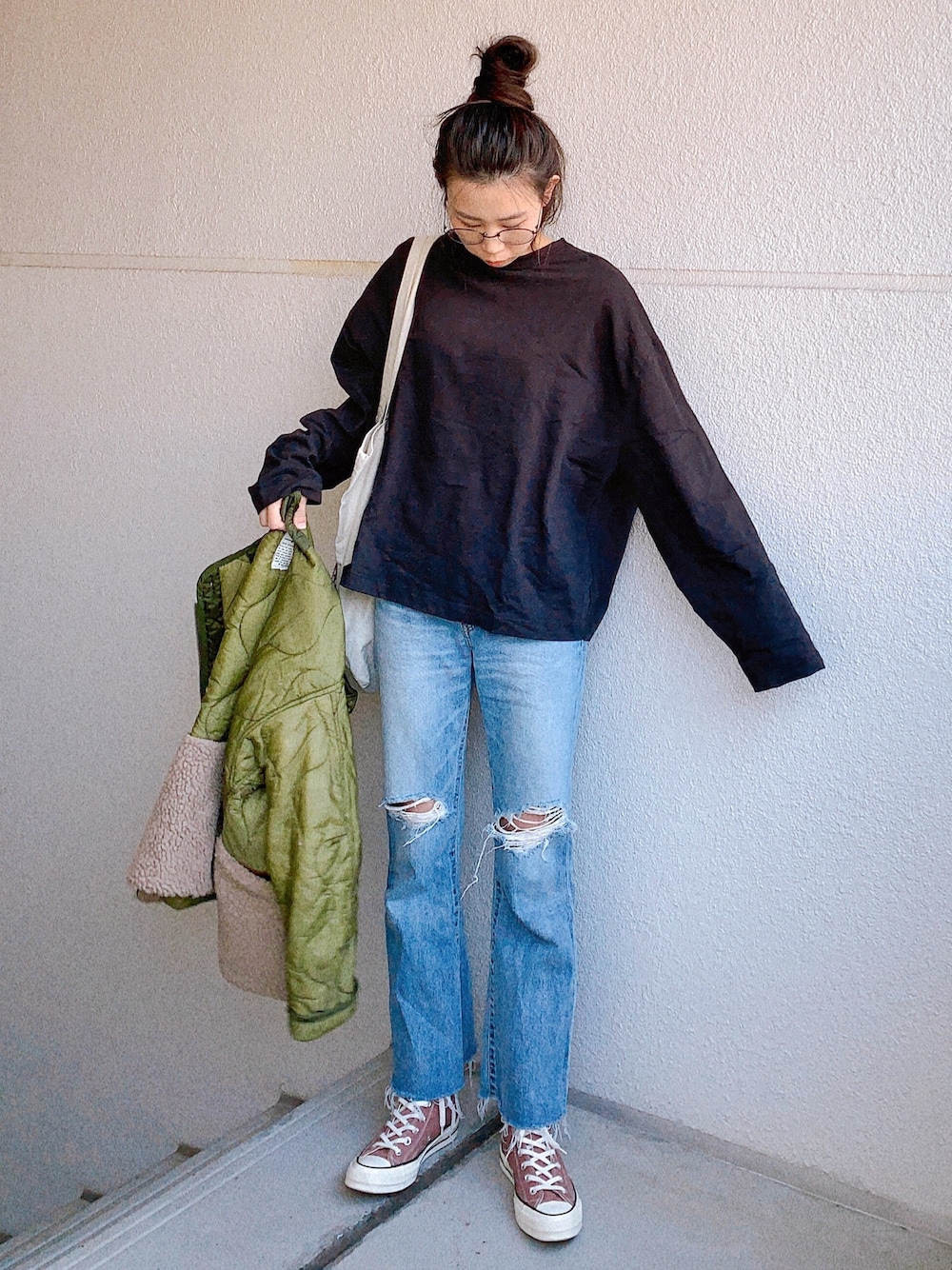 LUCA - LUCA: Work BY LC/LLL M65ライナーリメイク裾ボアジャケット 317994808.jpg?1512027981