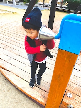 「GLOBAL WORK（グローバルワーク）のアイテム（ダウンベスト）」を使った、あいあいあいさん（レディース・160cm）の冬コーディネート