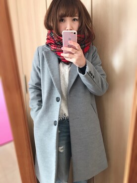 Amyさん(レディース・153cm)の冬コーディネート
