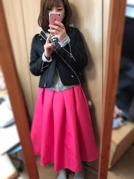 Amyさん（レディース・153cm）の冬コーディネート