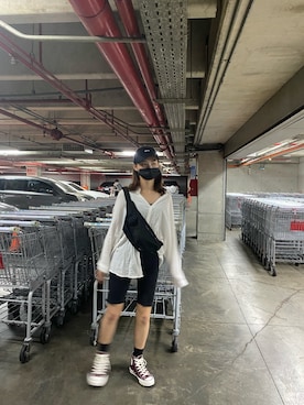 「costco」｜徐さん（レディース・160cm）の秋コーディネート