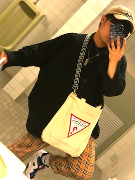 「チャイハネ（チャイハネ）のアイテム（シャツ/ブラウス）」を使った、ちーさん（メンズ・162cm）の夏コーディネート