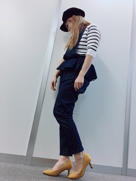 「salus（サルース）のアイテム」を使った、salusさん（レディース・149cm）の秋コーディネート