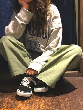 「URVIN（アービン）のアイテム」を使った、mihoさん（レディース・158cm）の冬コーディネート