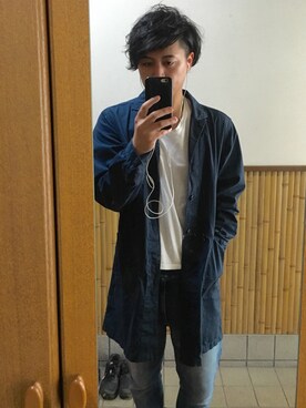 「Johnbull Private labo（ジョンブルプライベートラボ）のアイテム（テーラードジャケット）」を使った、ぜんさん（メンズ・177cm）の春コーディネート