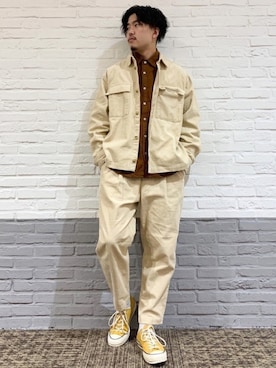 「Right-on（ライトオン）のアイテム（その他アウター）」を使った、riku1166さん（メンズ・180cm）の秋コーディネート